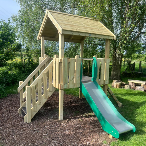 Adventure Playground Climbing Frame (Oak)