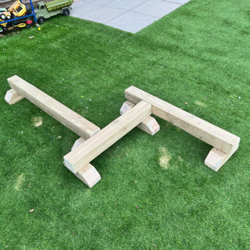 Wooden Agility Balance Beam