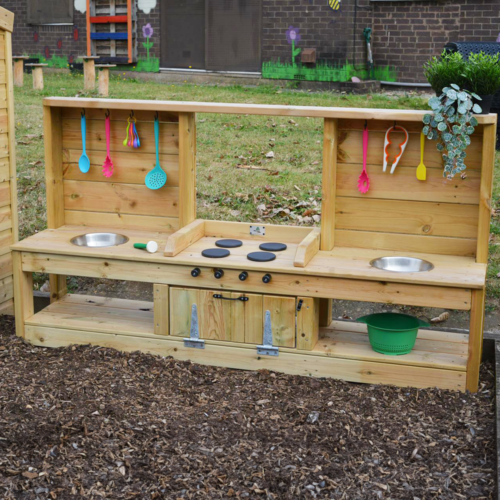 Imaginative Outdoor Mud Kitchen