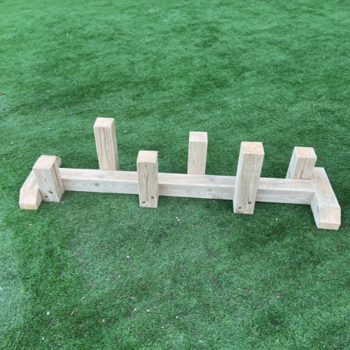 Playground Wooden Balance Stepping Beam
