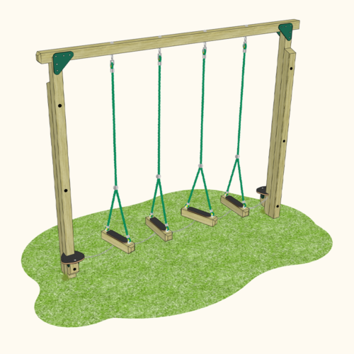 Trim Trail - Log Ropes Crossing