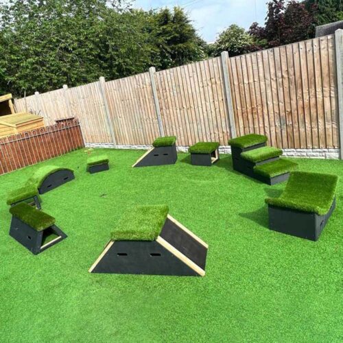 Early Years Playground Agility Course (Set of 9)