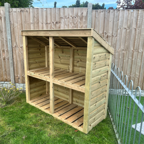 Forest School Log Branch Storage