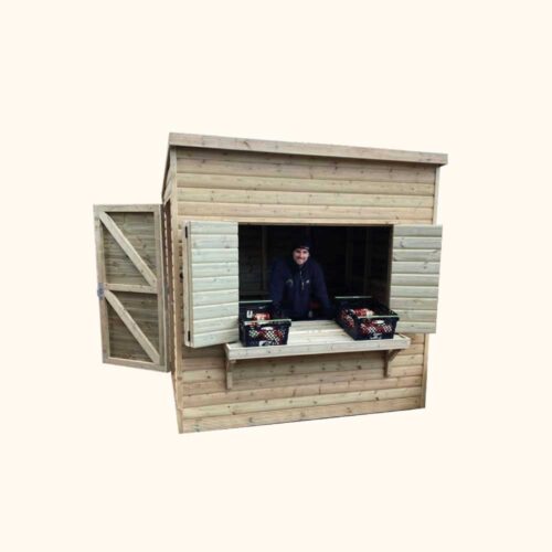 Large Early Years Wooden Market Stall