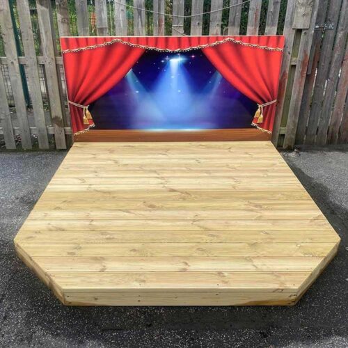 Early Years Roleplay Stage and Backdrop