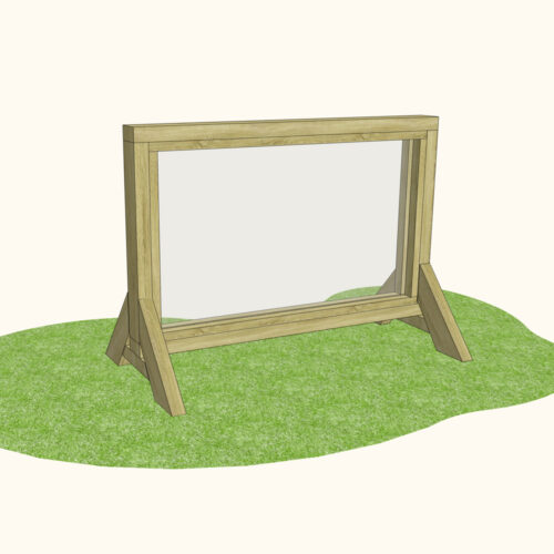 Early Years Mark Making Perspex Easel