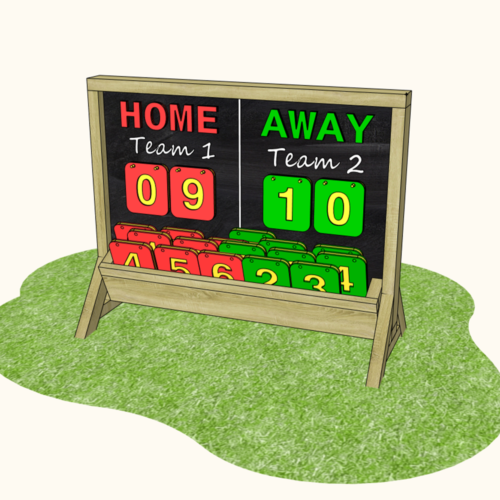 Outdoor Playground Active Sports Scoreboard