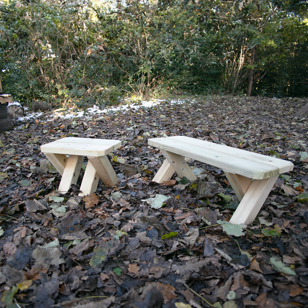 Wooden-Outdoor-Children's-Stool