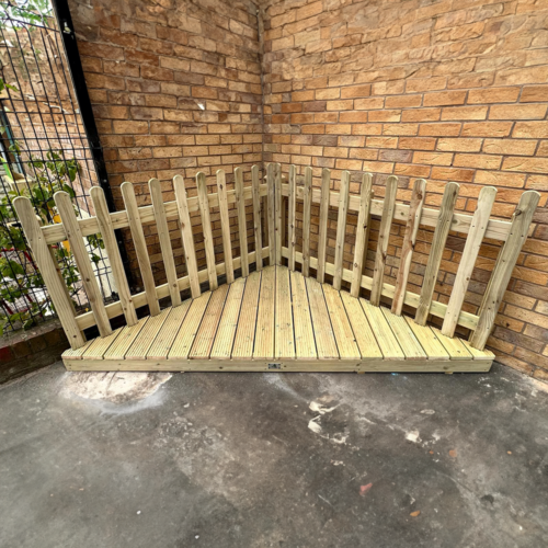 Picket Fencing Timber Roleplay Stage