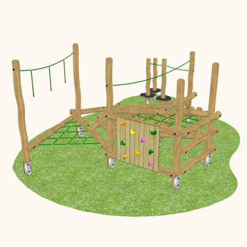 Alport Moor Robinia Scramble Stack (With Disc Poles)