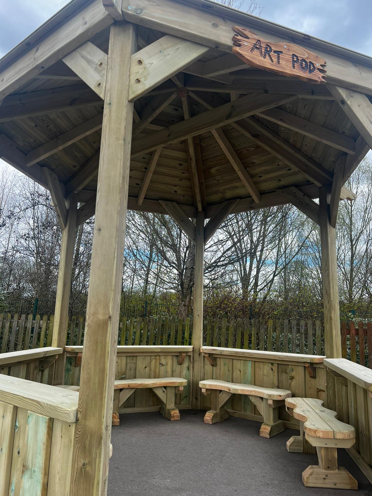playground outdoor classroom shelter