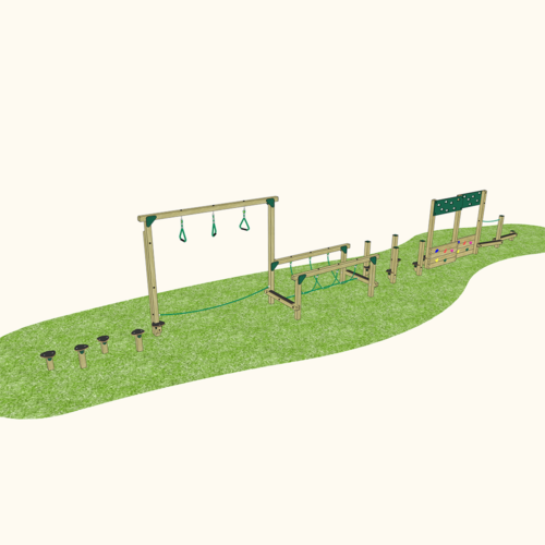 Playground Straight Trim Trial - Sherwood (6 Set)