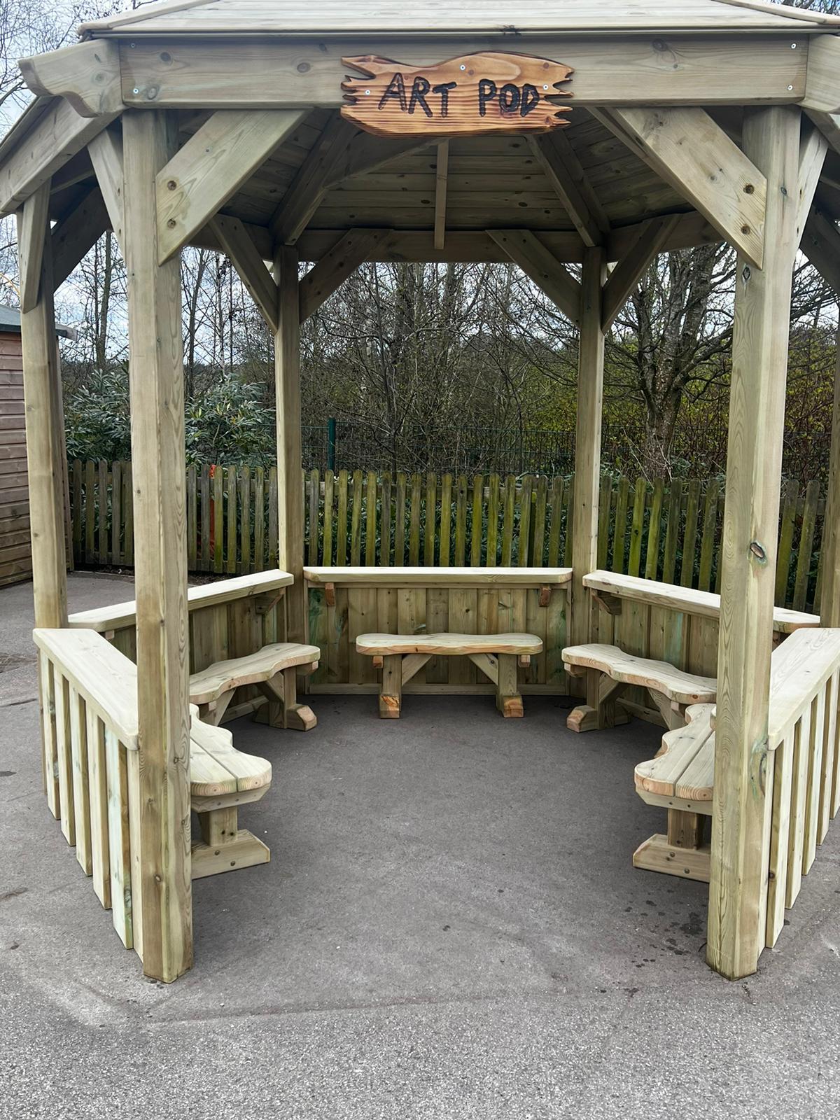 playground outdoor classroom shelter