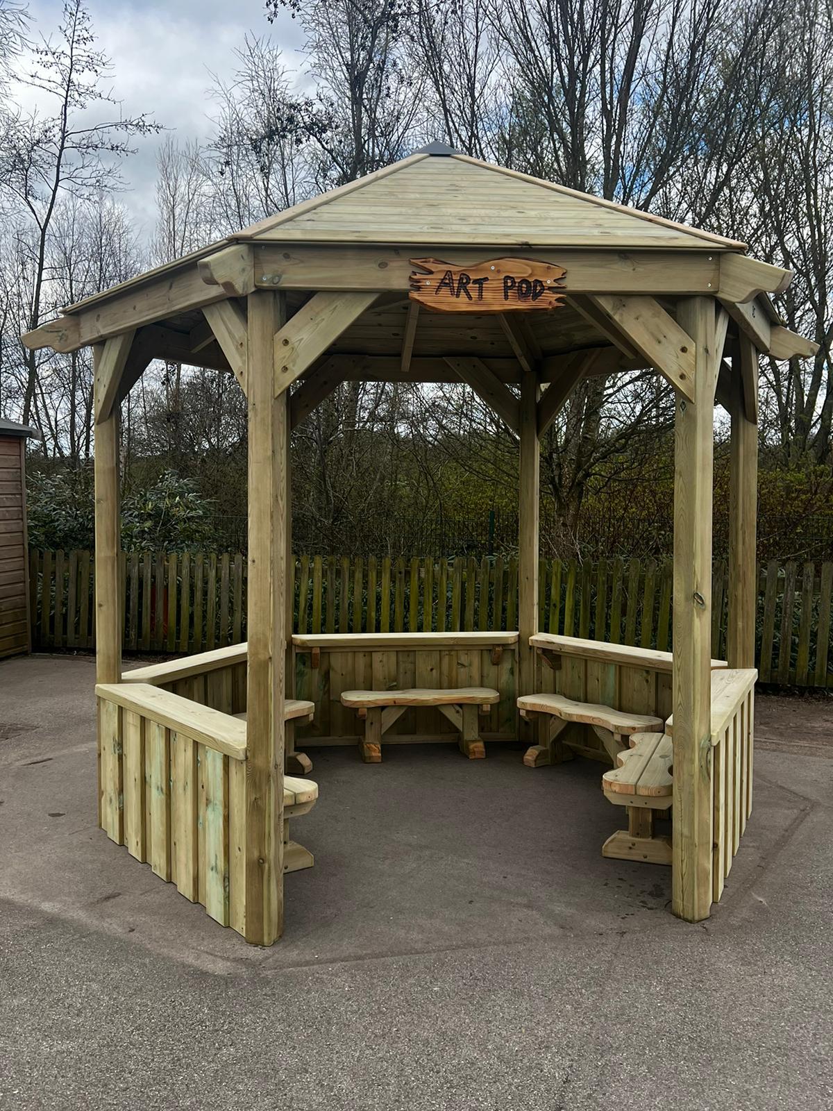 playground outdoor classroom shelter