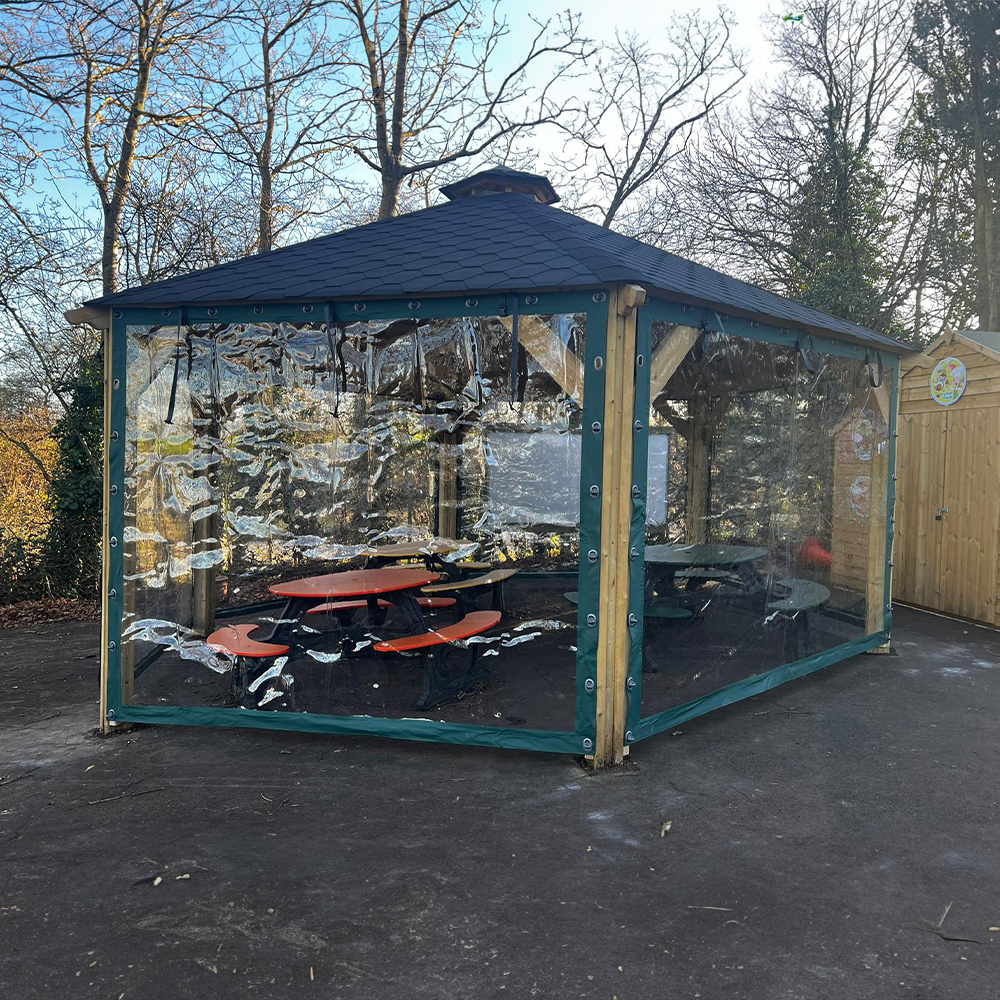 Forest Fire Pit Shelter (Canopy Only)