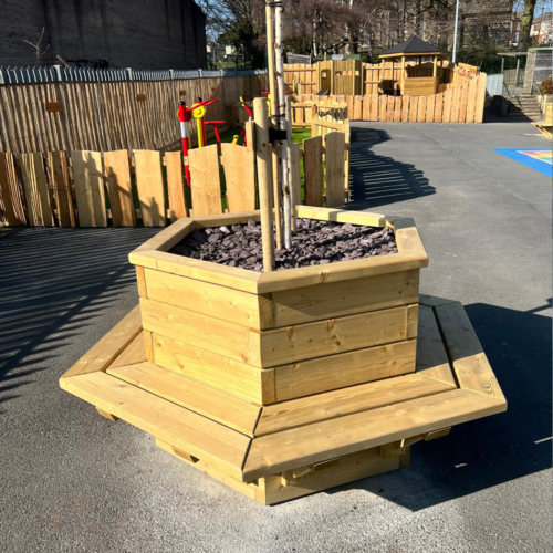 Bespoke Timber Tree Planter