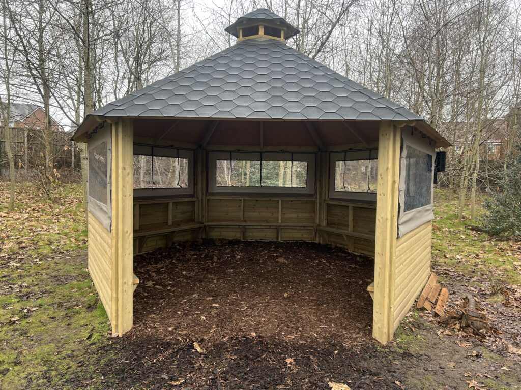 6m firepit shelter 