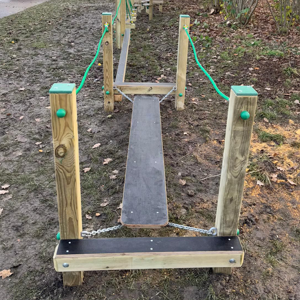 Playground Wobble Board Crossing 6