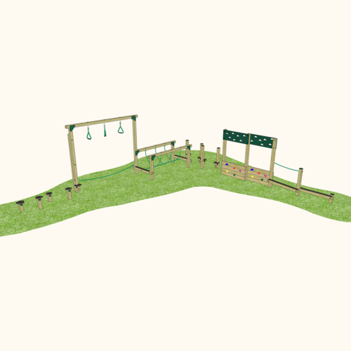 Playground L Shaped Trim Trial - Sherwood (6 Set)